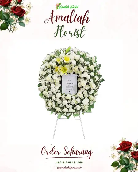 Krans Bunga Duka Tengki